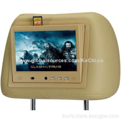 Network Equipment 7-10.1-inch LCD Headrest Advertising LED Display Screen Video
